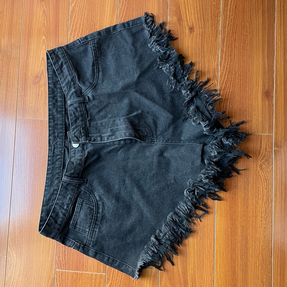 Black shorts